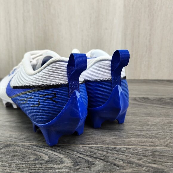 Nike Vapor Edge Speed 360 2 Size 13 Mens White Hyper Royal Black Football Cleats - Picture 7 of 11